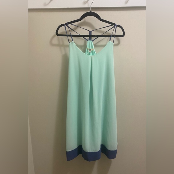 Large Mint green slip dress NWT - Picture 1 of 10